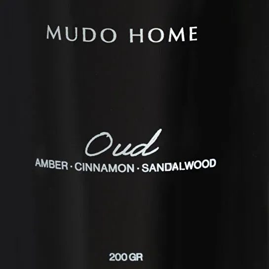 Mudo Home Dreamy Black Oud Mum 200gr