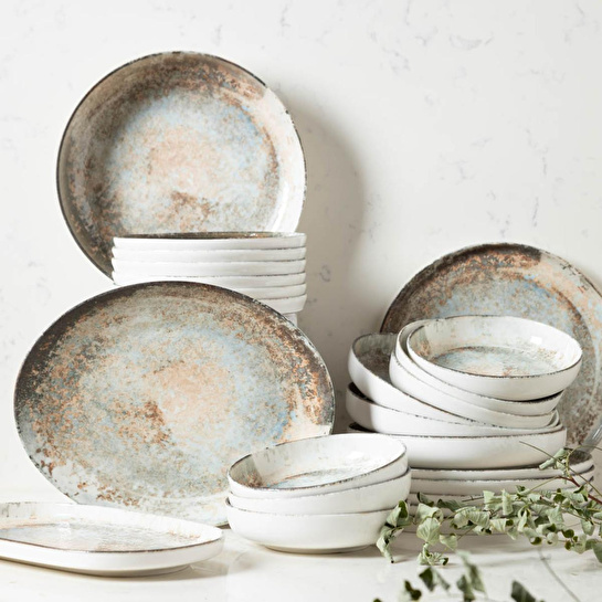 Mudo Home Assos Pasta Tabaği Seti̇ 6li -20cm