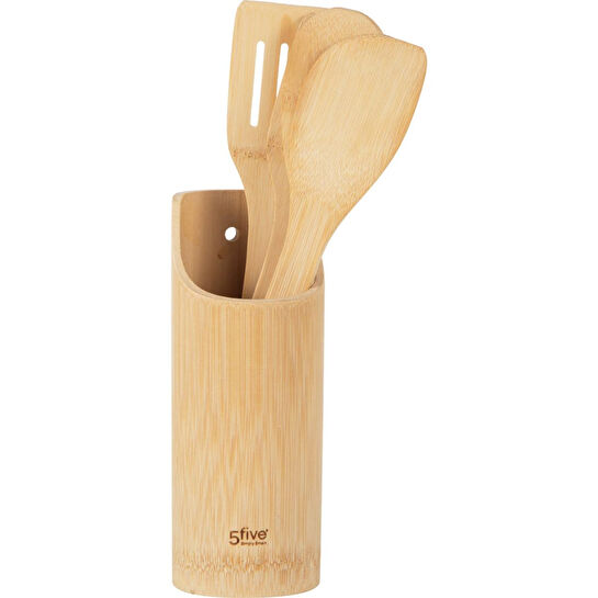 Mudo Home Bambu Servi̇s Gereçleri̇ & Kaşiklik Set