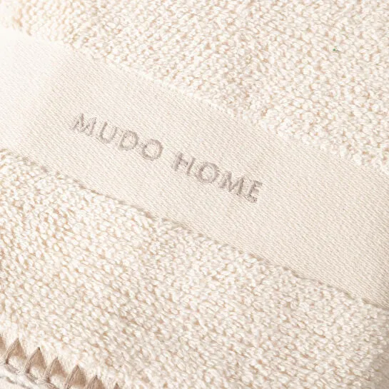Mudo Home Krem Yüz Havlusu 50x80