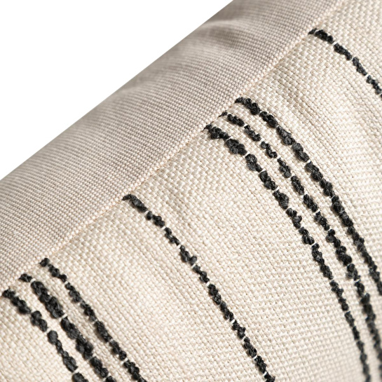 Mudo Home Dante Line Kirlent Ekru Si̇yah 30x50