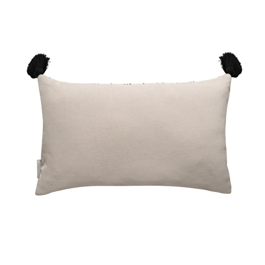 Mudo Home Dante Line Kirlent Ekru Si̇yah 30x50