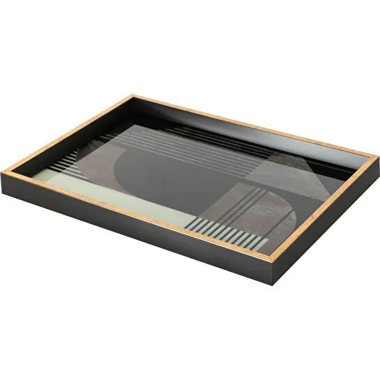 Mudo Home Terra Dekorati̇f Tepsi̇ 31x42 Cm