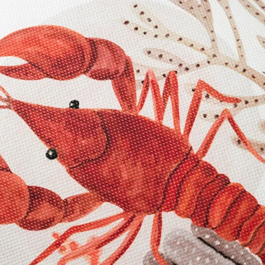 Mudo Home Mari̇n Lobster Kirlent Turuncu 45x45