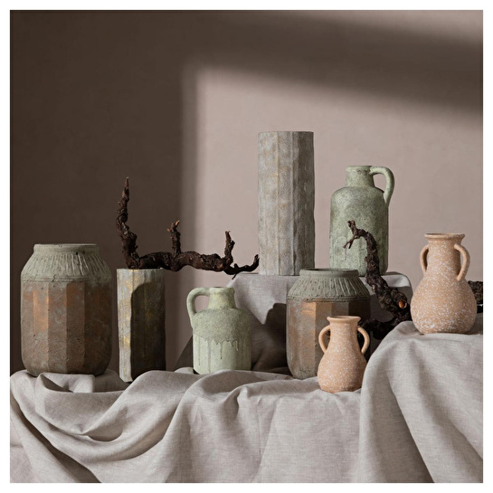 Mudo Home Maceta Serami̇k Vazo 12x18cm