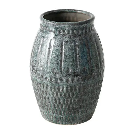 Mudo Home Praci Serami̇k Vazo 19x27cm