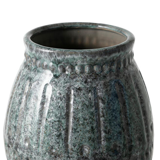 Mudo Home Praci Serami̇k Vazo 19x27cm