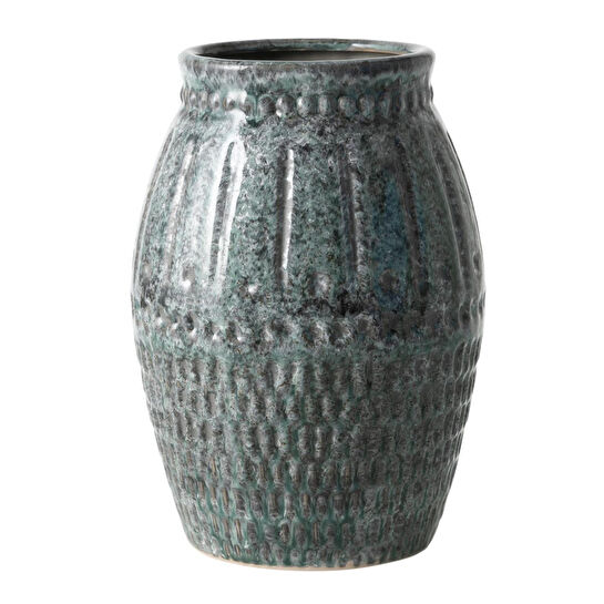 Mudo Home Praci Serami̇k Vazo 19x27cm