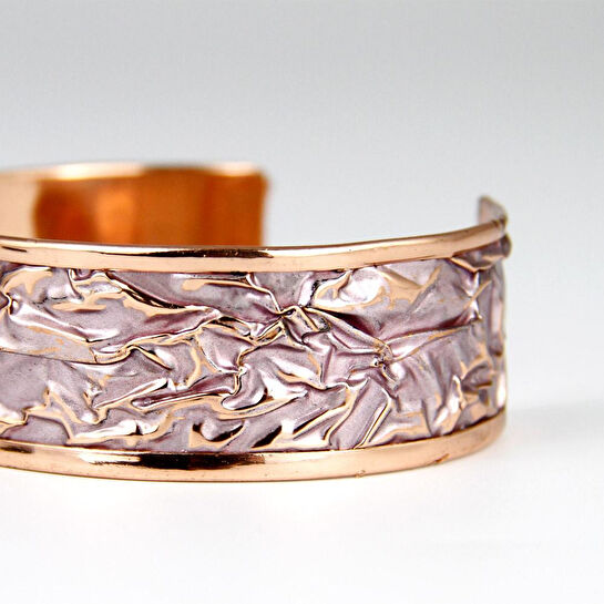 Coho Objet Coho Velvet Moon Renkli Bakır Bileklik