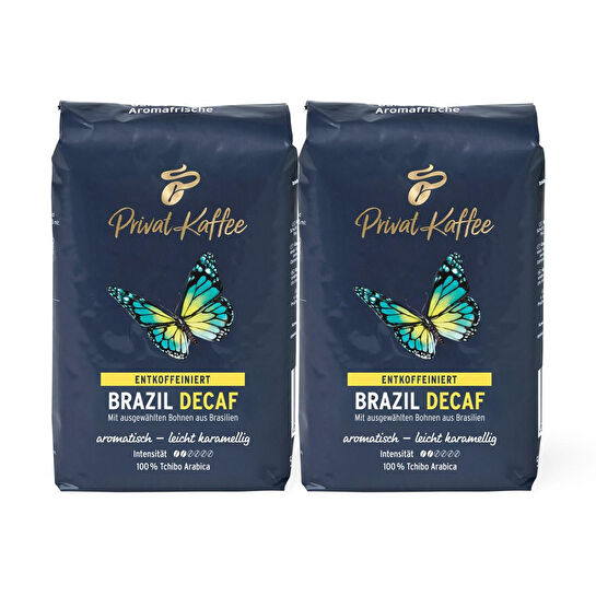 Tchibo Privat Kaffee Brazil Decaf Çekirdek Kahve 2x500 G