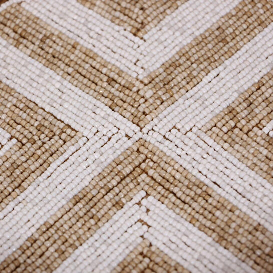 Mylamp Anadolu Boncuklu Bambu Duvar Dekoru &tepsi 25 Cm Tr005-25