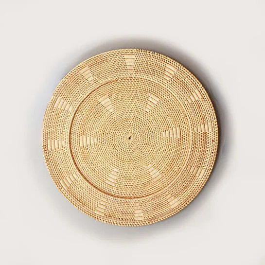 Mylamp Sumba Elegance Rattan Duvar Tabağı 60x6 Cm