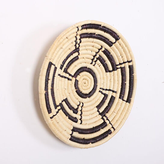 Mylamp Belle Çift Kat Deniz Sazı 50x7 Cm. Duvar Tabağı