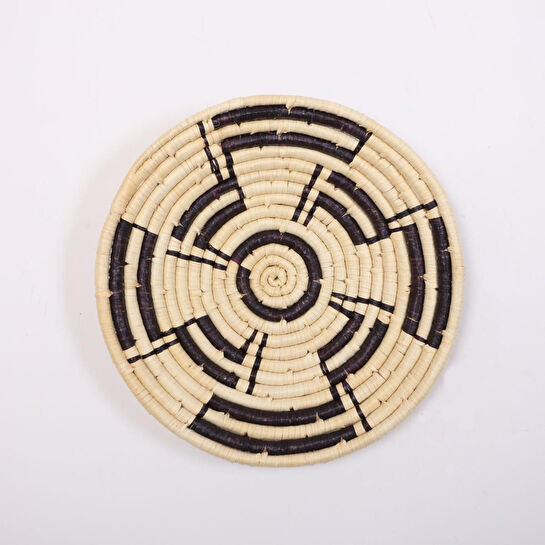 Mylamp Belle Çift Kat Deniz Sazı 50x7 Cm. Duvar Tabağı