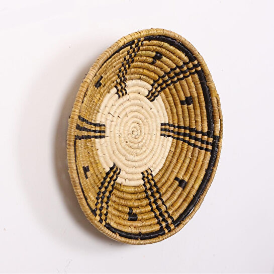 Mylamp Hina 50x11 Cm. Çift Katlı Deniz Sazı Duvar Tabağı