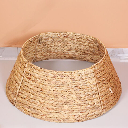 Mylamp Yılbaşı Ağacı Eteği 73x51x28 Cm Doğal Su Sümbülü