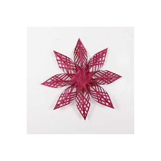 Mylamp Doğal Bambu Renkli Yıldız - Yılbaşı Dekoru 60x10 Cm Bambo-yldz-60-1