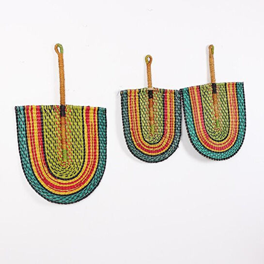 Mylamp Zeytin Deniz Sazı 50x35x30 Cm. Japon Yelpaze