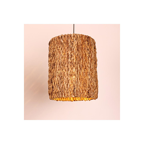 Mylamp Alanya Doğal Abaka 35x45 Cm Avize