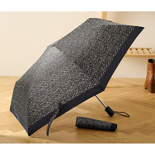 Tchibo Kadın Cep Şemsiyesi, Otomatik, Leopar