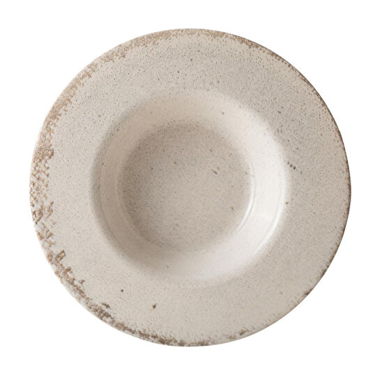 Mudo Home Tribeca Makarna Tabaği Krem 28cm