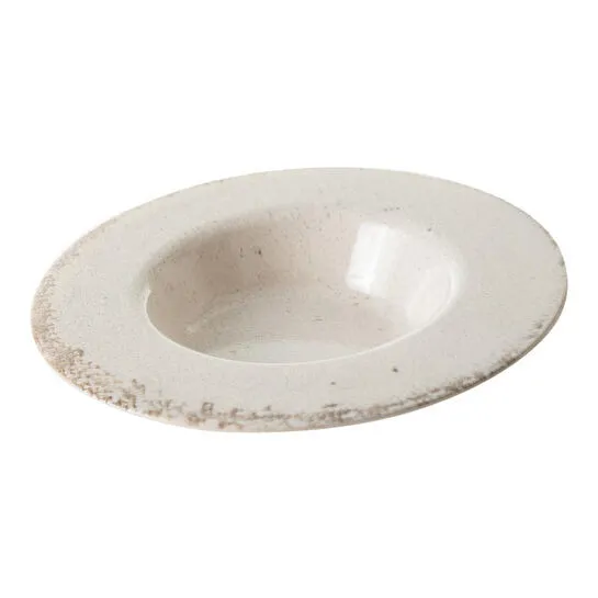 Mudo Home Tribeca Makarna Tabaği Krem 28cm