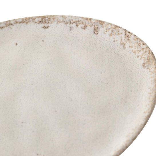 Mudo Home Tribeca Pasta Tabaği Krem 23cm