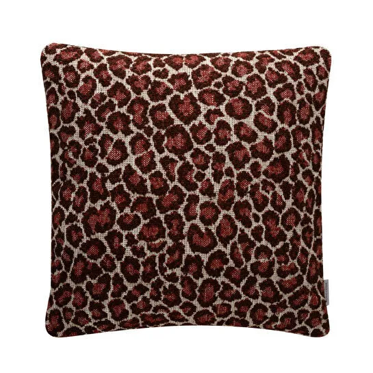 Mudo Home Leona Kirlent Kizil Kahve 45x45