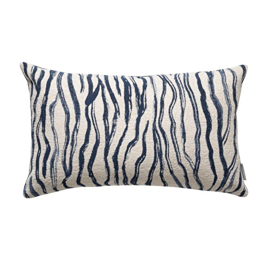 Mudo Home Alice Wavy Kirlent Laci̇vert 30x50