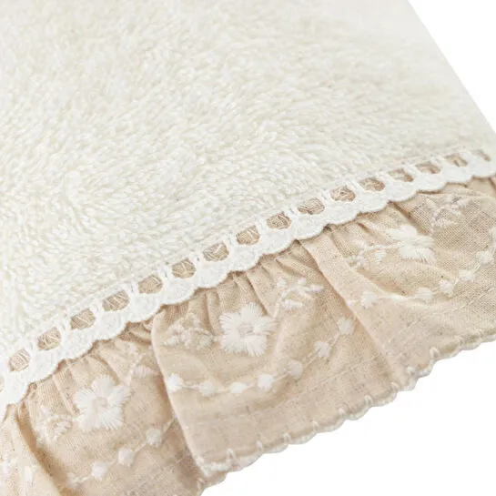 Mudo Home Lior Krem Kopanaki̇ El Havlusu 30x50