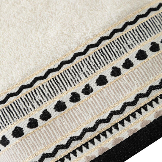 Mudo Home Lexie Krem Yüz Havlusu 50x80