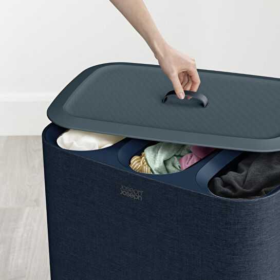 Joseph Joseph Tota 90 L Trio 3 Bölmeli Çamaşır Ayırma Sepeti
