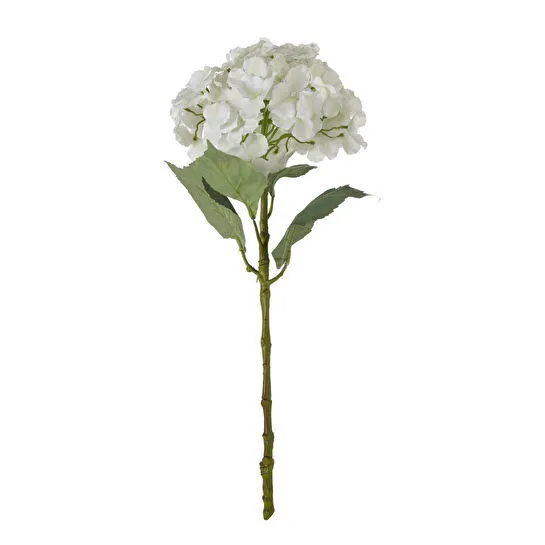 Mudo Home Single Ortanca Çi̇çek Beyaz 54cm