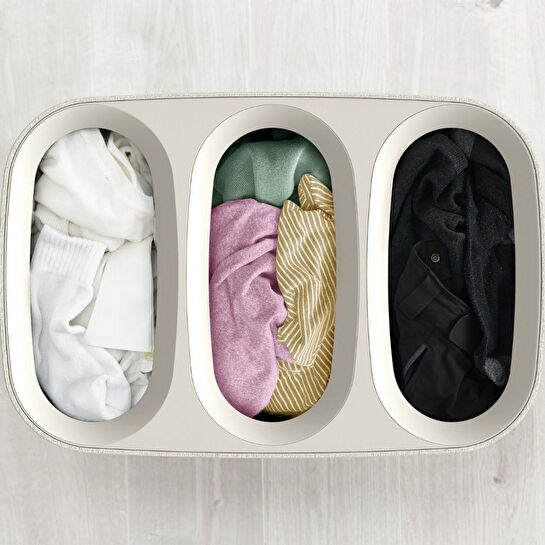 Joseph Joseph Tota 90 L Trio 3 Bölmeli Çamaşır Ayırma Sepeti