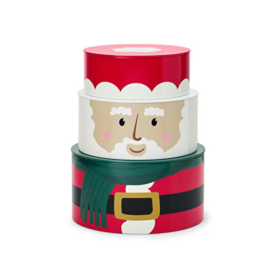 Tchibo Kurabiye Kutusu, Desenli, 3 Adet