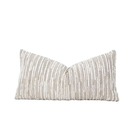 Penelope Liora Kırlent Kılıfı 35x70 Cm Ekru-bej