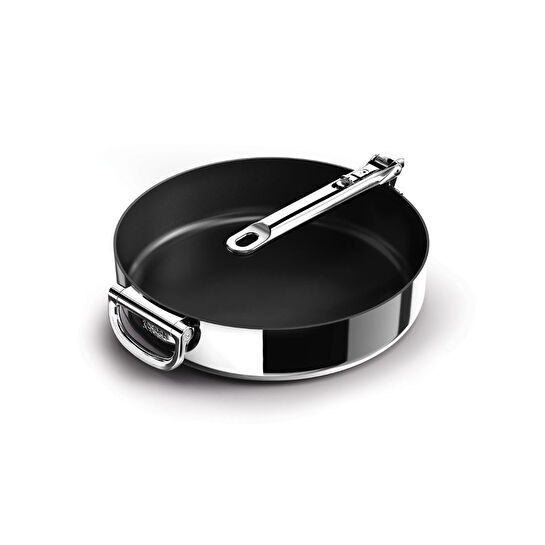 Joseph Joseph Space 3 Katmanlı Paslanmaz Çelik Seramik Kaplama 28 Cm Kızartma Tavası