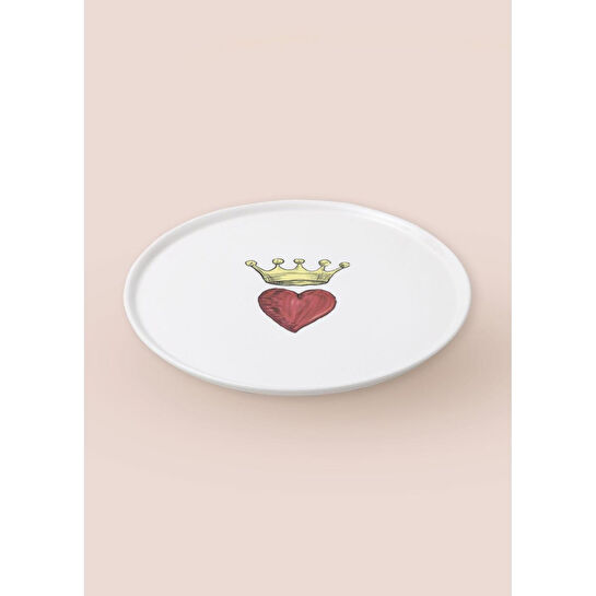 The Mia Luv Servis Tabağı 6lı Set 26 Cm