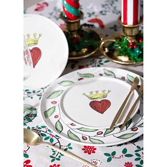 The Mia Luv Pasta Tabağı 6lı Set 19 Cm