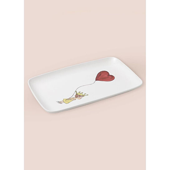 The Mia Luv Dikdörtgen Servis 33x21 Cm