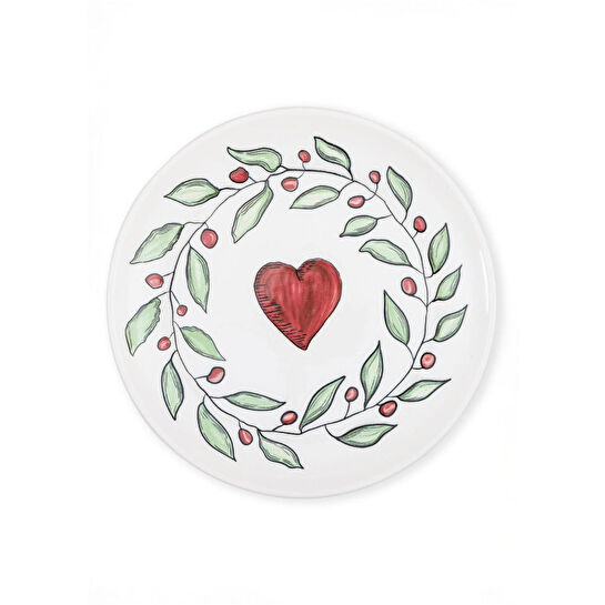 The Mia Luv Servis Tabağı 6lı Set 26 Cm