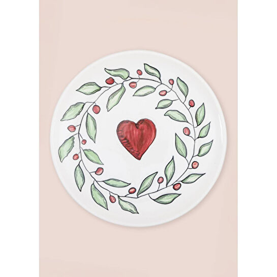 The Mia Luv Servis Tabağı 6lı Set 26 Cm