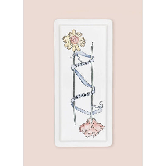 The Mia Luv Dikdörtgen Servis 35x16 Cm