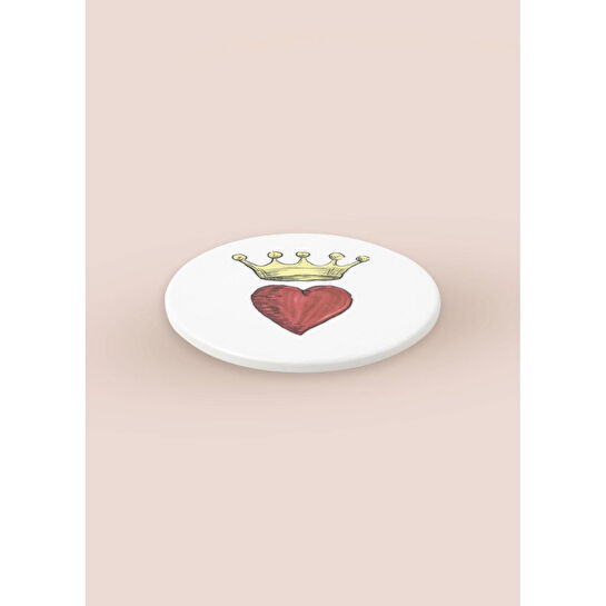 The Mia Luv Bardak Altlığı 4lü Set- 10 Cm