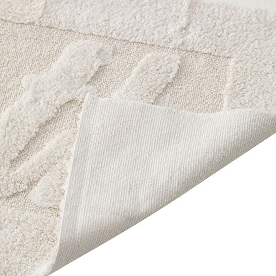 Mudo Home Bath Banyo Paspasi Krem 60x100