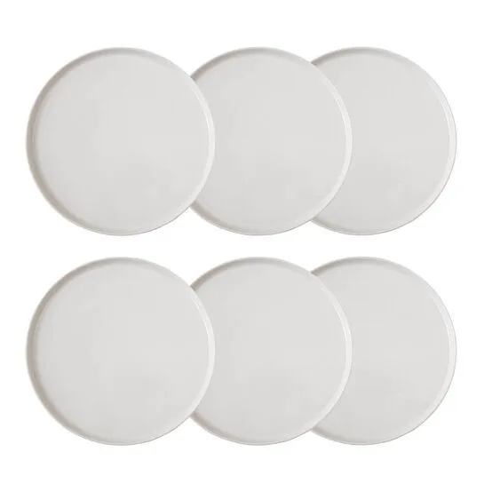 Mudo Home Ephesus White Servi̇s Tabaği Seti̇ 6li -26cm