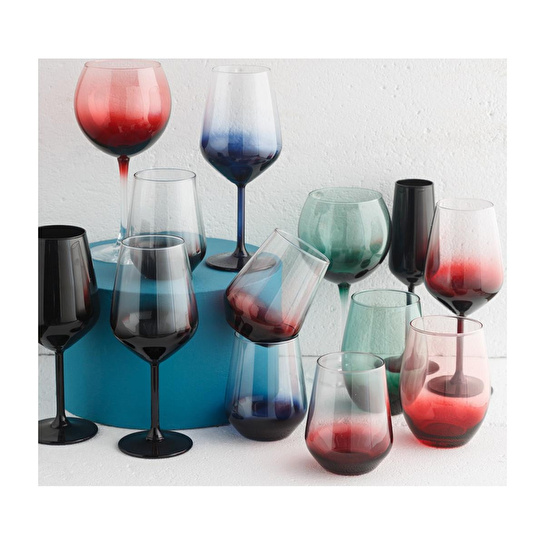 Mudo Home Lora Meşrubat Bardaği -füme 425ml