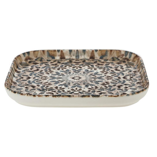 Mudo Home Ephesus Kare Pasta Tabaği Seti̇ 17cm- 6li