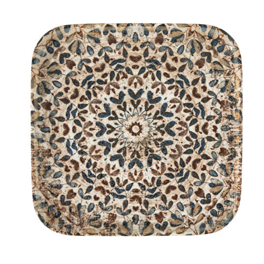 Mudo Home Ephesus Kare Pasta Tabaği Seti̇ 22cm-6li