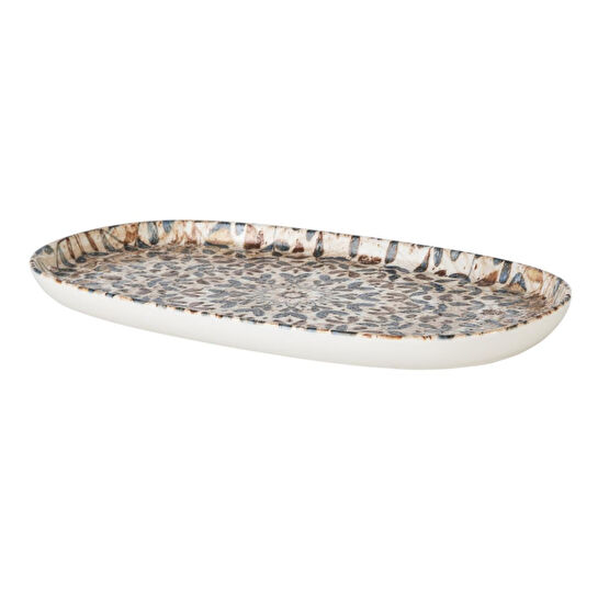 Mudo Home Ephesus Düz Kayik Tabak 34cm